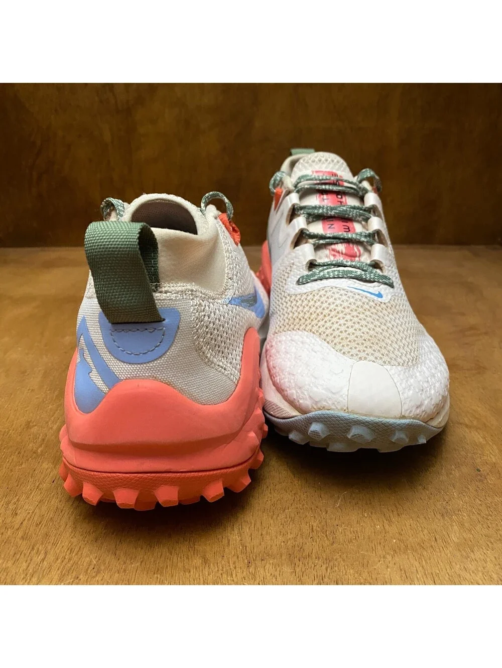 Nike Wildhorse 7 Trail Running Shoes Womens Sz 8 Pale Ivory Sneakers CZ1864-600